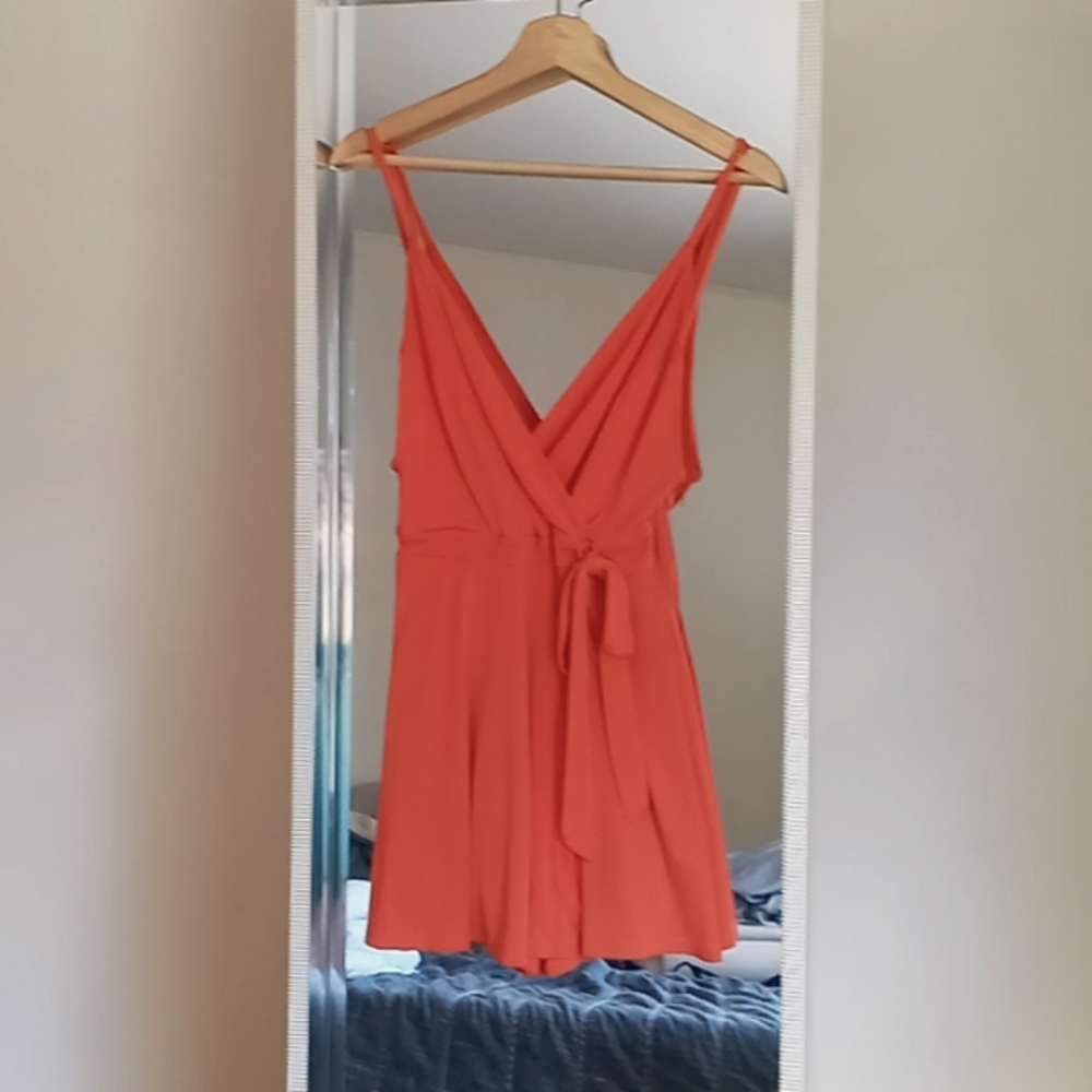 Kimchi Blue - Tangerine Romper